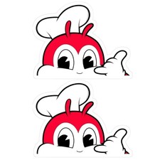 2 Pack Jollibee Philippines Fast Food 2 Vinyl Decal Diecut Sticker Set Lot 2 Pack Jollibee Philippines Fast Food 2 Vinyl Decal Diecut Sticker Set Lot