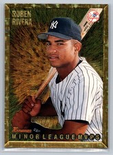 Ruben Rivera 1995 Bowman - Minor League MVPS Gold Foil New York Yankees 231 RC