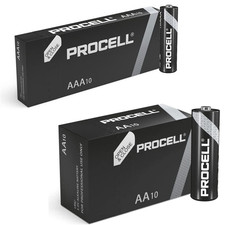 Duracell Procell AA AAA Batteries LR6 MN1500 1.5V Now Industrial Longest Expiry