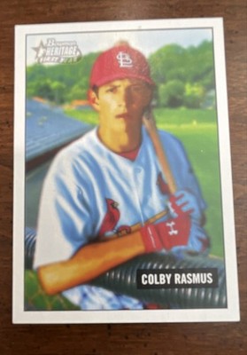 2005 Bowman Heritage - Colby Rasmus #339 Sky Background (RC)