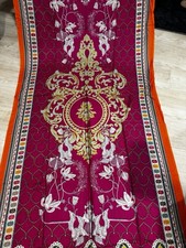 Ornate Pink Orange Floral Geometric 8 x3 for Women