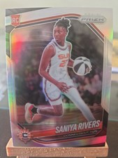 2025 Panini Prizm WNBA - Saniya Rivers #131 Silver Prizm (RC)