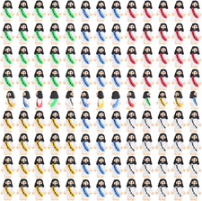 100 PCS Little Jesus Figures, Mini Jesus Figurines in Bulk, Tiny Pocket Rubber J