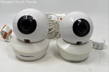 Babysense V43 Baby Monitor Video PTZ Cameras White 2 Pieces With Adapters