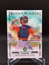 2025 Panini Boys of Summer Walker Janek #24 Emerald /5 (RC)
