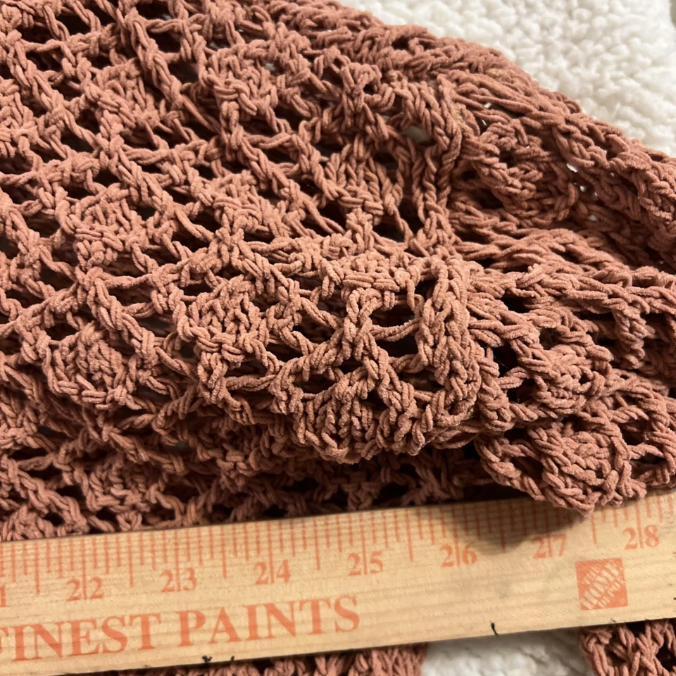 Suéter Artelier Nicole Miller Tejido Abierto Para Mujer XL Marrón Tejido Pullover Informal Foto 2 de 4