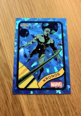 2025 Topps Marvel Chrome Sapphire Kronos Refractor #25