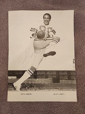 Butch Johnson Cowboys Signed 7 1/2 x 10 Photo Autograph