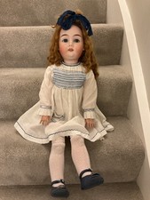 LOVELY ANTIQUE  BISQUE HEAD  MAX HANDWERCK DOLL  26.5 INCHES (67cm)