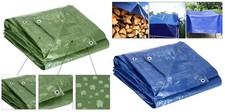 Tarpaulin Waterproof - Heavy Duty Strong Light Weight Ground Sheet Cover