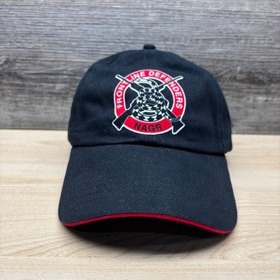National Association For Gun Rights Hat Cap Strap Back Black Red Frontline Logo