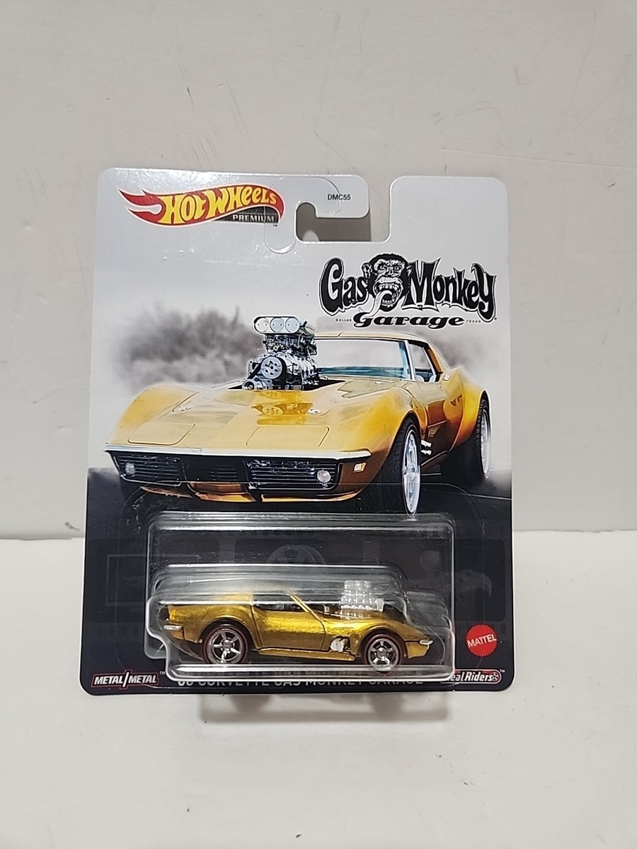 Hot Wheels Premium Gas Monkey Garage '68 Corvette Gas Monkey