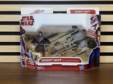 Star Wars The Clone Wars Desert Skiff with Anakin Skywalker Hasbro NIB