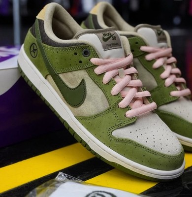 Nike Yuto Horigome x Dunk SB Low Men's Matcha Asparagus Sneakers Size 10.5