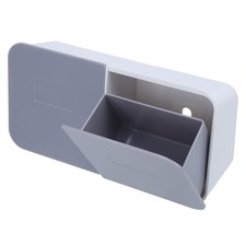 Makeup Box Wall Mounted Cotton Swab Holder For Bathroom