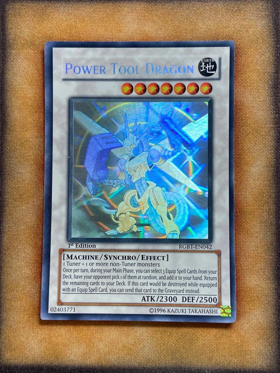 Power Tool Dragon Yu-Gi-Oh! TCG Individual Trading Card Games for