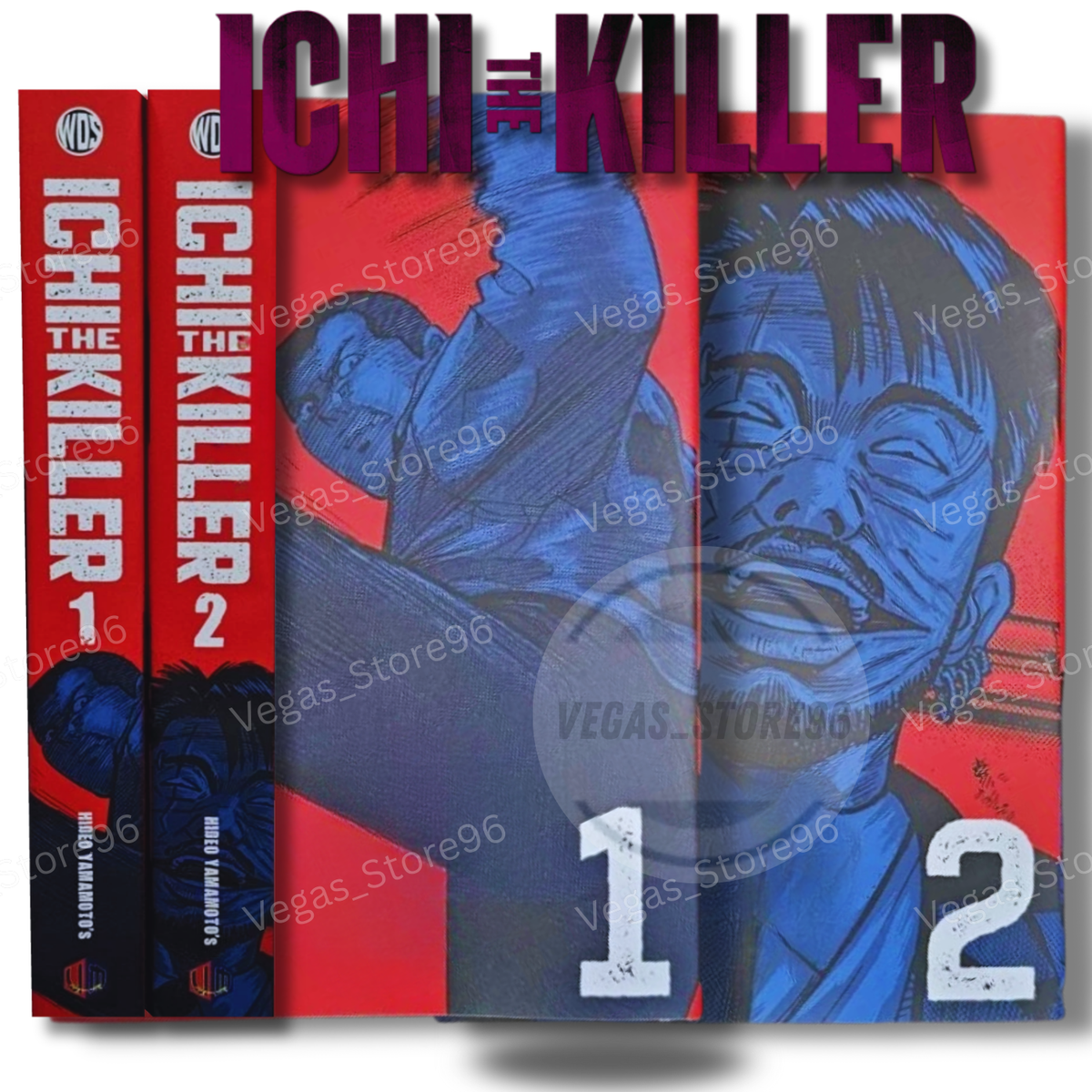 ホイッスル! 英語版　漫画　English Manga Ichi The Killer Manga Omnibus Vol 1-2 Full Set English Comic by