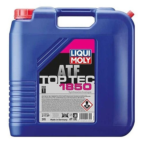 LIQUI MOLY TOP TEC 1850 ATF DEXRON ULV BMW 83222413477 ATF7 VWG0530001 21739 20L