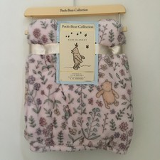 NEW Baby Blanket Lightweight Winnie the Pooh Baby Gift  Pooh Bear Collection