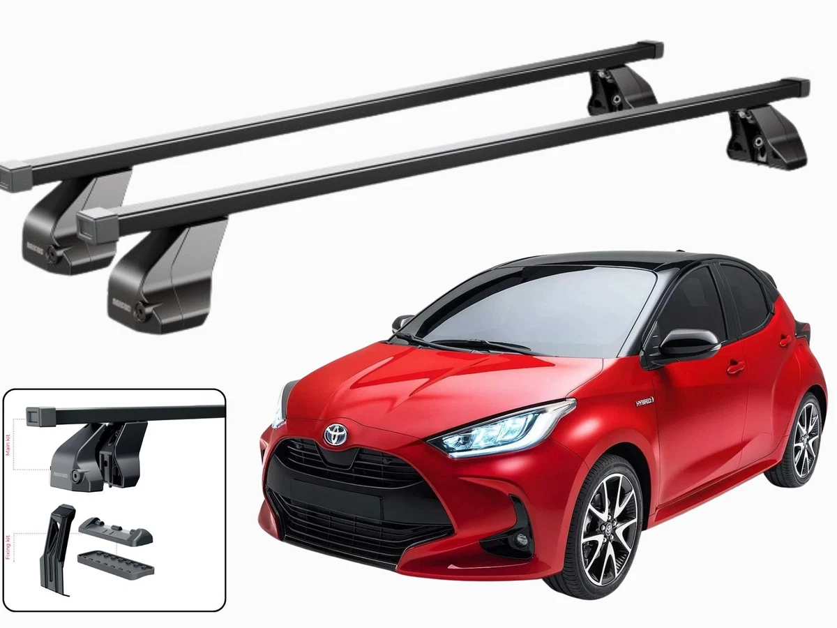 Compatibile Con Toyota Yaris 3 (XP130) 2011-2019 ACE-4 Barre Tetto