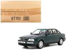 Otto Mobile OT1101 1/18 1993 Audi S2 Sedan Emerald Green Metallic
