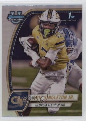 2024 Bowman U Chrome Refractor Eric Singleton Jr #71 7u1