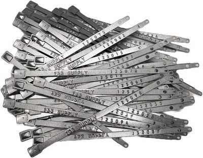 100 Metal Truck Seals Metal Trailer Seals Metal Container Seals (Load Freight Se