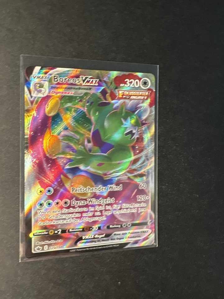 Boreos Vmax 125/198 Schaurige Herrschaft Deutsch NM Pokemon - Bild 3 von 4