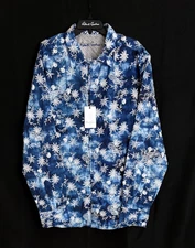 Robert Graham SUPERIOR Tie Dye Schiffli Embroidered $278 4XL NWT Classic Fit