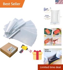 200PCS 14x18 inch Odorless PVC Heat Shrink Wrap Bags 100 Gauge