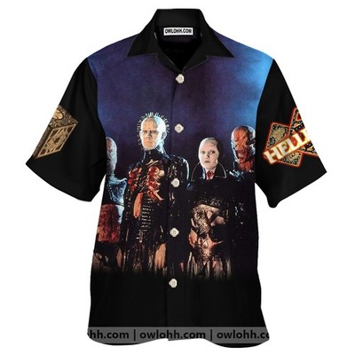 Hellraiser 1987 movie 8211 Hawaiian Shirt 8211 Owl Ohh_v7c_64