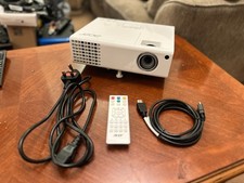 Acer H6510BD Full HD 1080p DLP Projector 1236H HDMI Remote Tested Working