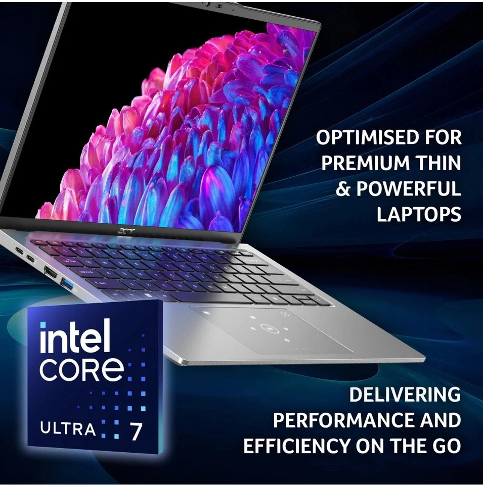 ACER Swift Go Core Ultra 7 16GB RAM 1TB SSD 14 Inch 2K OLED - Image 3 of 4