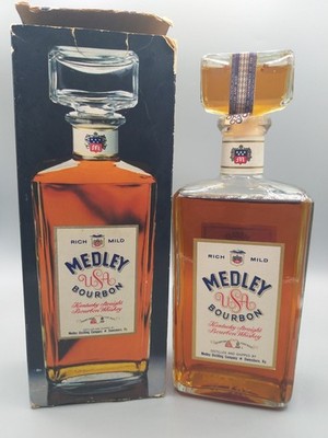 Medley's Kentucky Straight Bourbon Whiskey 43% Alkohol USA OVP 0,7 Liter