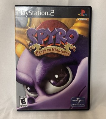 Spyro: Enter the Dragonfly (Sony PlayStation 2, 2002) PS2 Complete