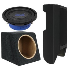 Subwoofer für BMW 3er E36 Cabrio | Hifonics ZST8D2 20cm Bass + Skisack Gehäuse