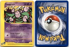 Exeggcute 77/147 Common Aquapolis Pokemon Heavily Played