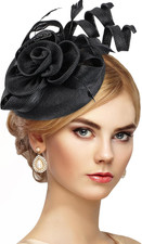 2025 Victoria Derby Fascinator - Kentucky Church Hats 1920S 50S Vintage Tea Part
