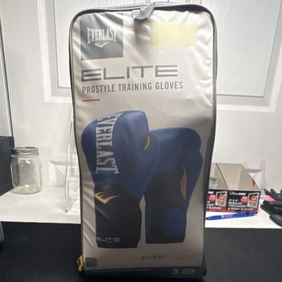 Everlast Elite Prostyle Training Gloves 12 oz Blue Black Yellow