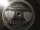 1921 WAIKIKI HAWAIIAN Orch. Frank Ferera On the Beach Airs Medley EDISON 50369. — photo 3