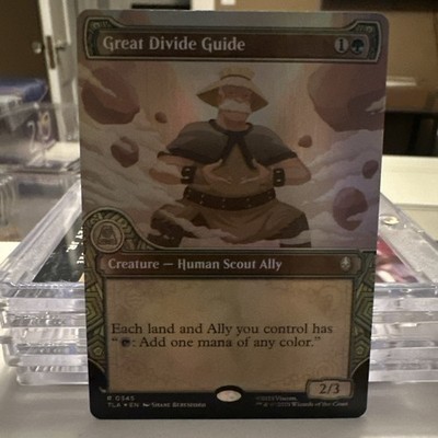 MTG / Great Divide Guide / TLA / #345 / FOIL (Showcase) / Rare / NM