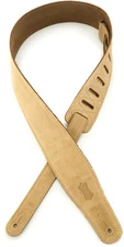 Levy's MS26 2.5" Brushed Suede Guitar Strap - Tan