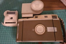 Vintage Polaroid Land Camera "800" accessories