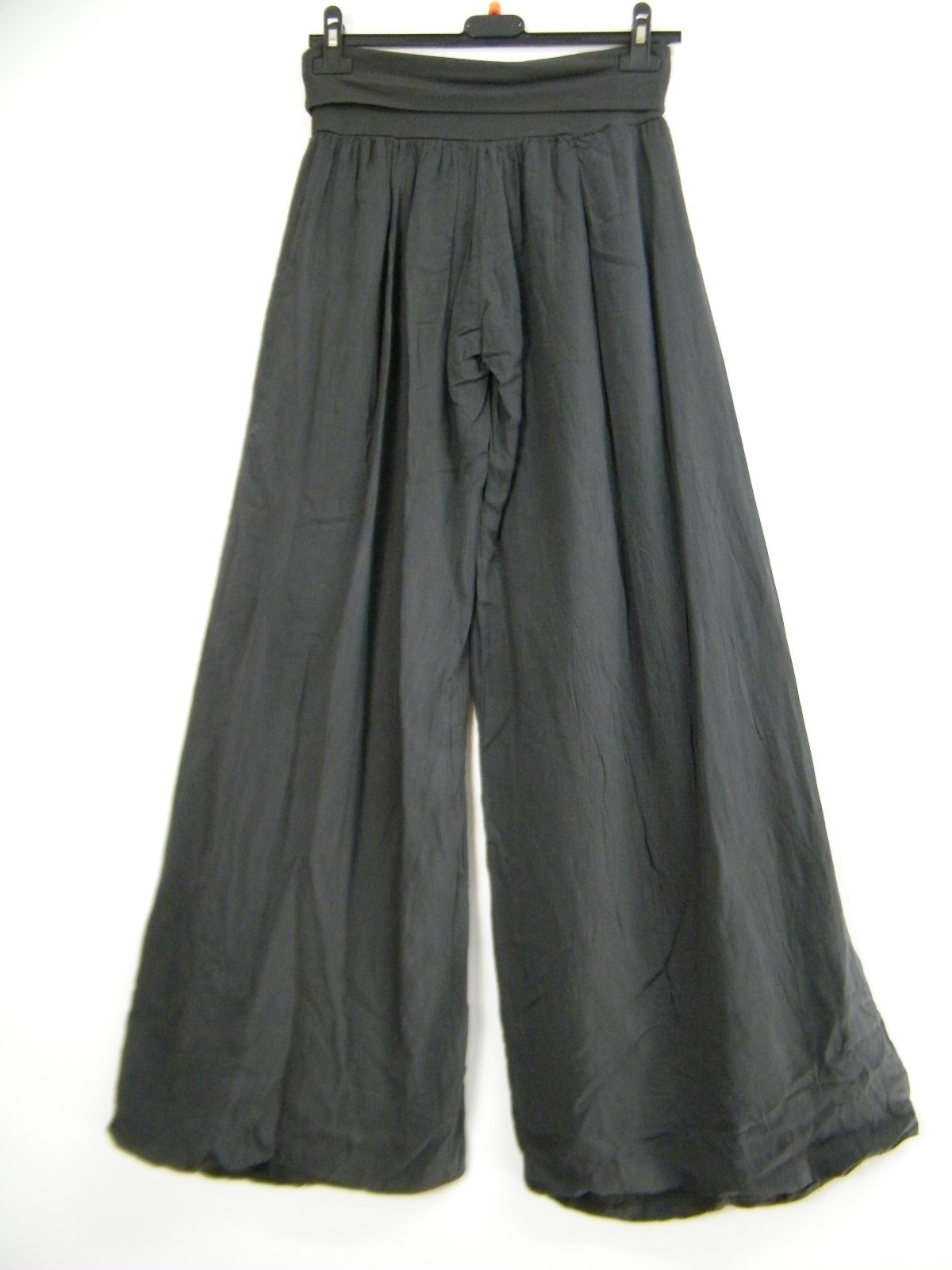 LAGENLOOK 100% VISCOSE ,100% COTTON LINED PLAZZO TROUSERS 13 COLS SIZES ...