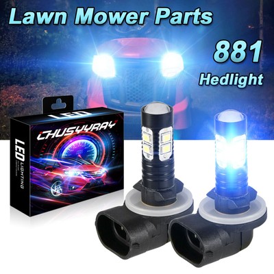 For Deere X465 X475 X485 X495 X575 X585 X595 JD bulb blue LED light bulbs Kit