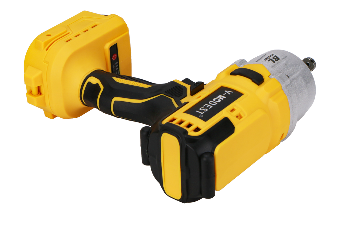 IMeshbean 20V Cordless Impact Wrench 3-in-1 Set - High Torque 736 Ft-lbs, Brushless Motor, Fits Dewalt Battery, With Case & Bits (Tool Only)