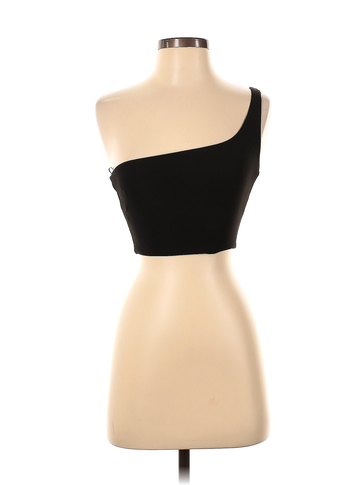 Naked Wardrobe Women Black Tank Top S-image