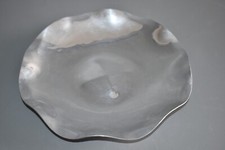 Vintage Zeppelin Bowl Aluminium Approx 22.5 - 23cm Compartment #AA5