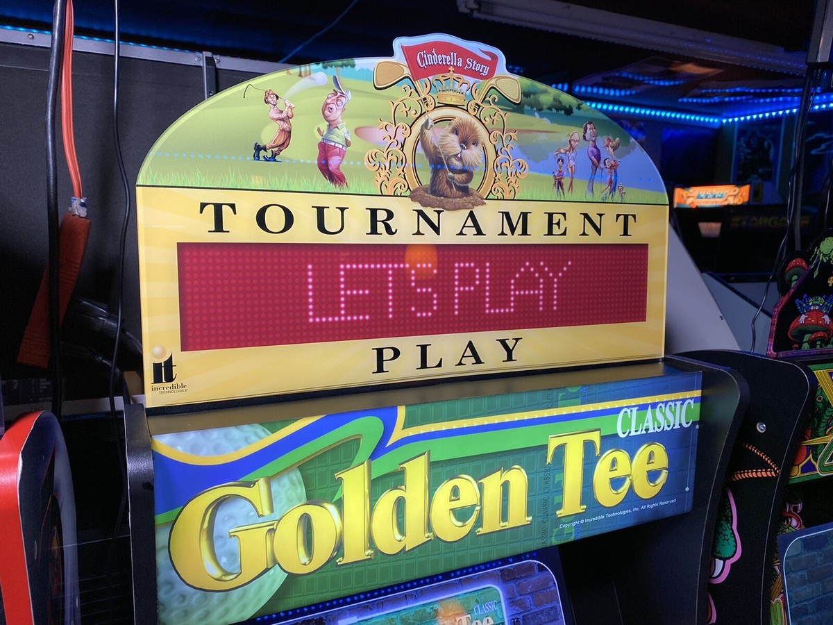 Arcade 1up Golden Tee Topper