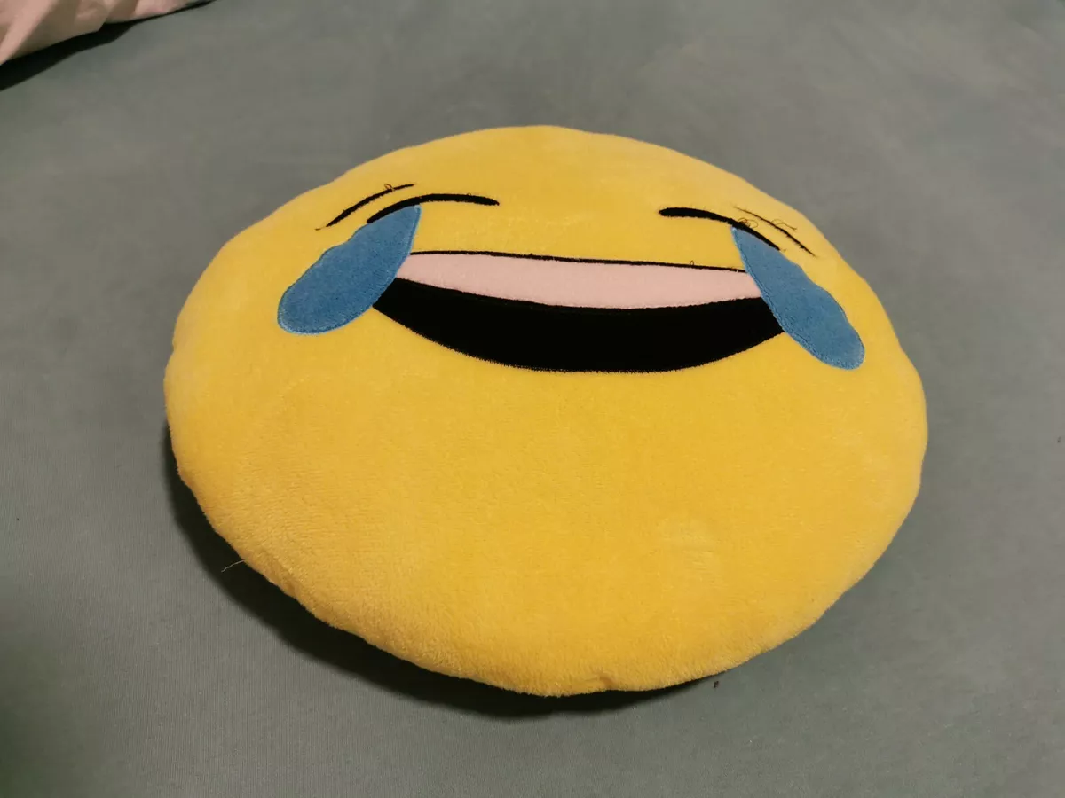 Yellow cursed crying emoji